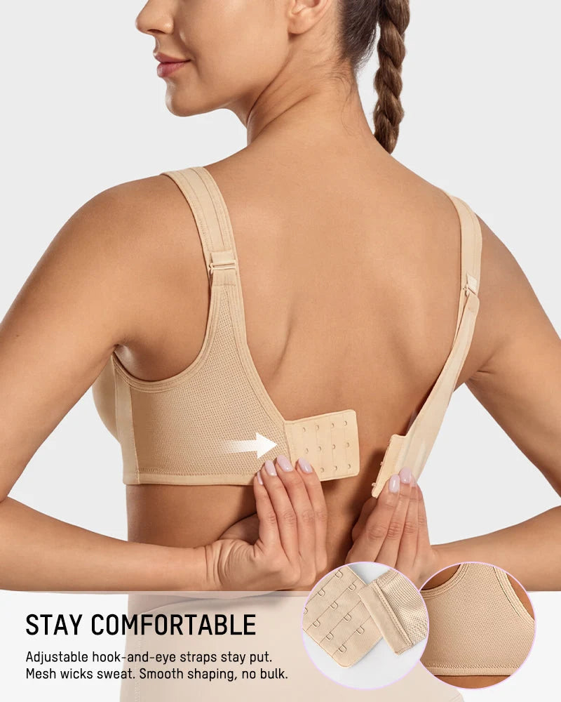Sports Bra High-Impact Support Outside-Wire Design