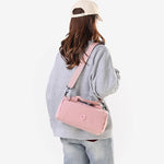 Sports Duffel Bag Durable Fabric Large Compartment Adjustable Strap