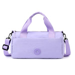 Sports Duffel Bag Durable Fabric Large Compartment Adjustable Strap
