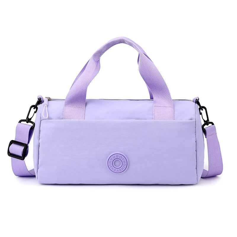 Sports Duffel Bag Durable Fabric Large Compartment Adjustable Strap