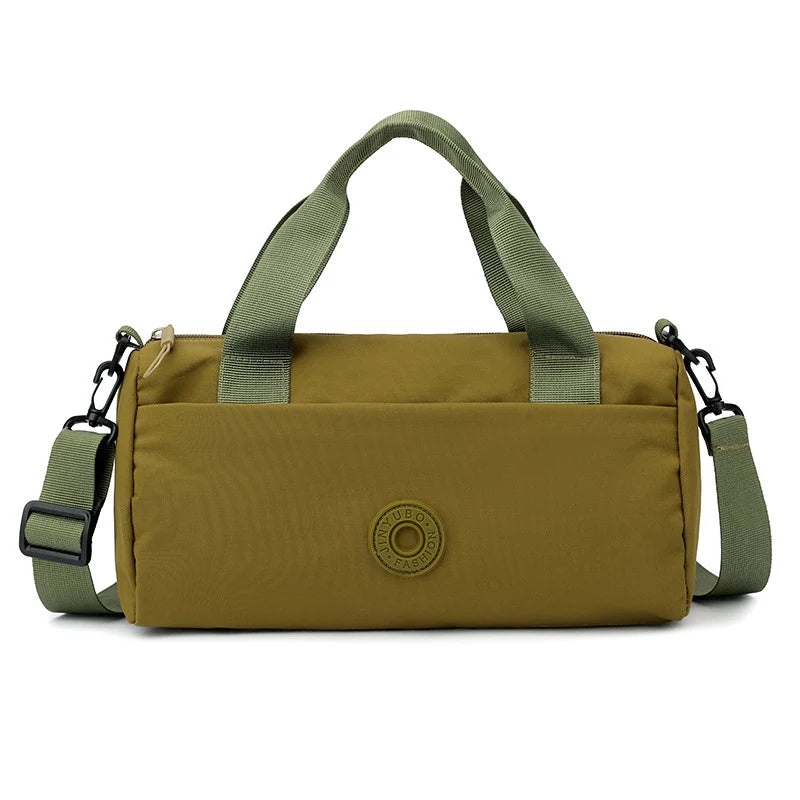 Sports Duffel Bag Durable Fabric Large Compartment Adjustable Strap