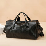 Sports Duffel Bag Durable Fabric Spacious Interior Padded Handles