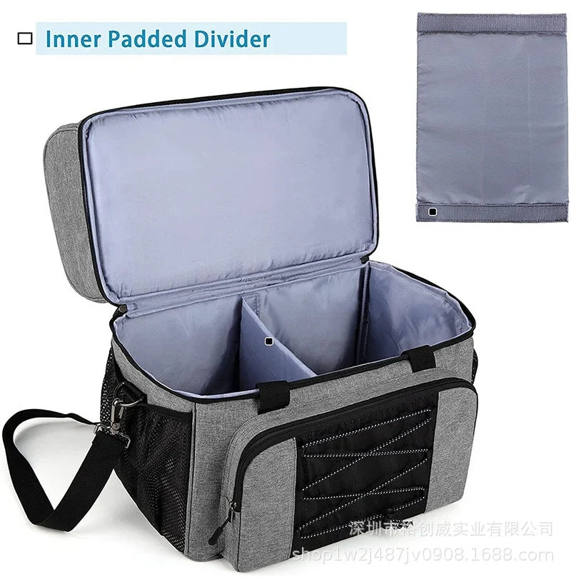 Sports Duffel Bag Insulated Water-Resistant Fits Bowling Balls