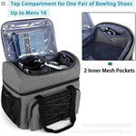 Sports Duffel Bag Insulated Water-Resistant Fits Bowling Balls
