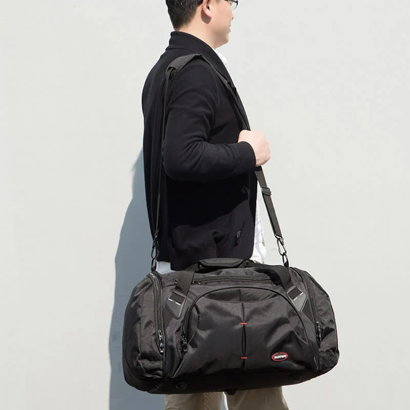 Sports Duffel Bag Large Capacity Durable Fabric & Adjustable Straps