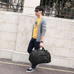 Sports Duffel Bag Large Capacity Durable Fabric & Adjustable Straps