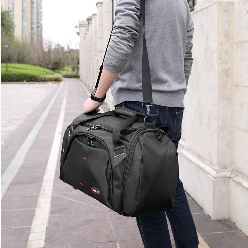 Sports Duffel Bag Large Capacity Durable Fabric & Adjustable Straps
