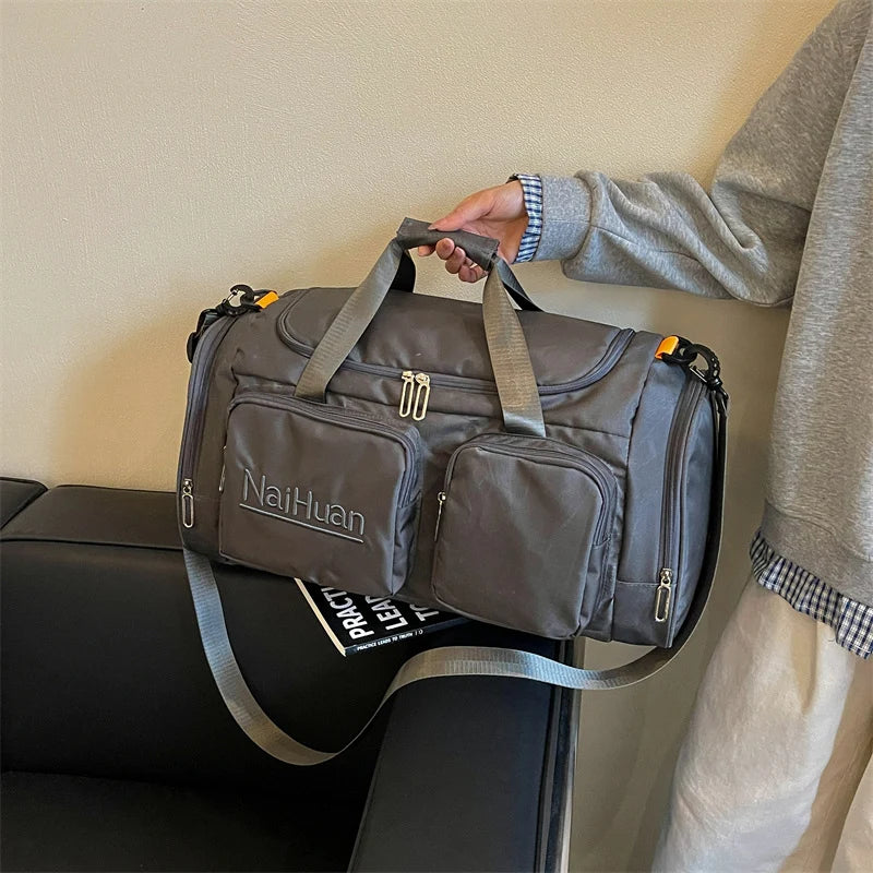 Sports Duffel Bag Large Capacity Multiple Pockets