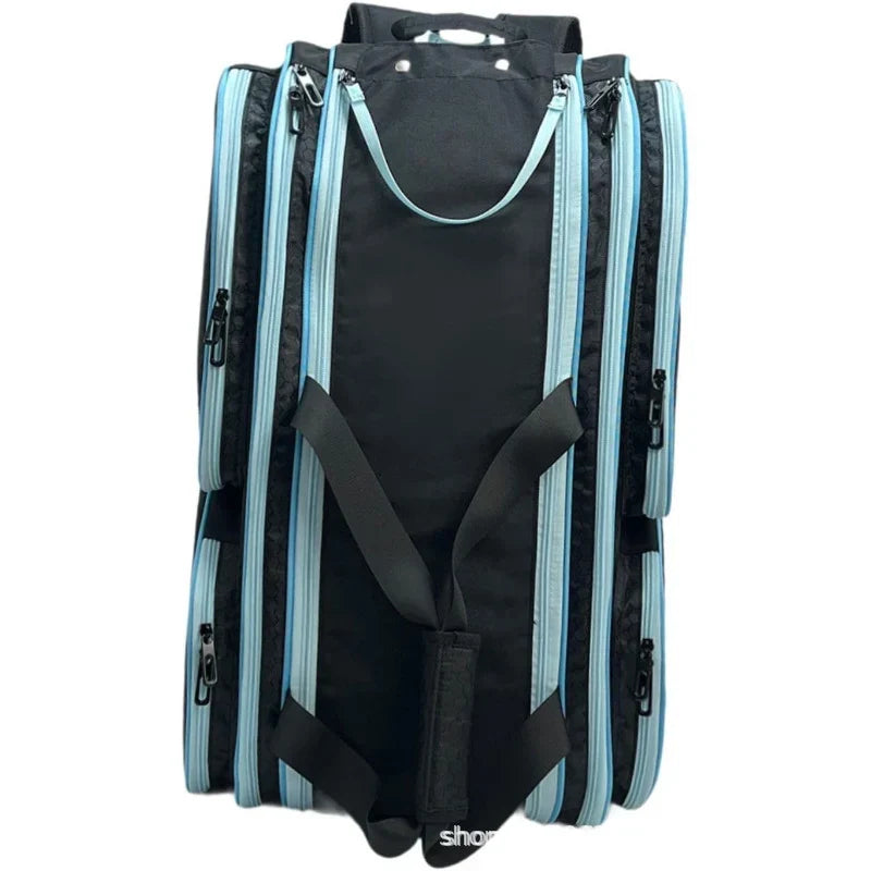 Sports Duffel Bag Multi-Compartment Water-Resistant Adjustable Padded Shoulder Strap