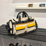 Sports Duffel Bag Multi-Pocket Tear-Resistant Fabric