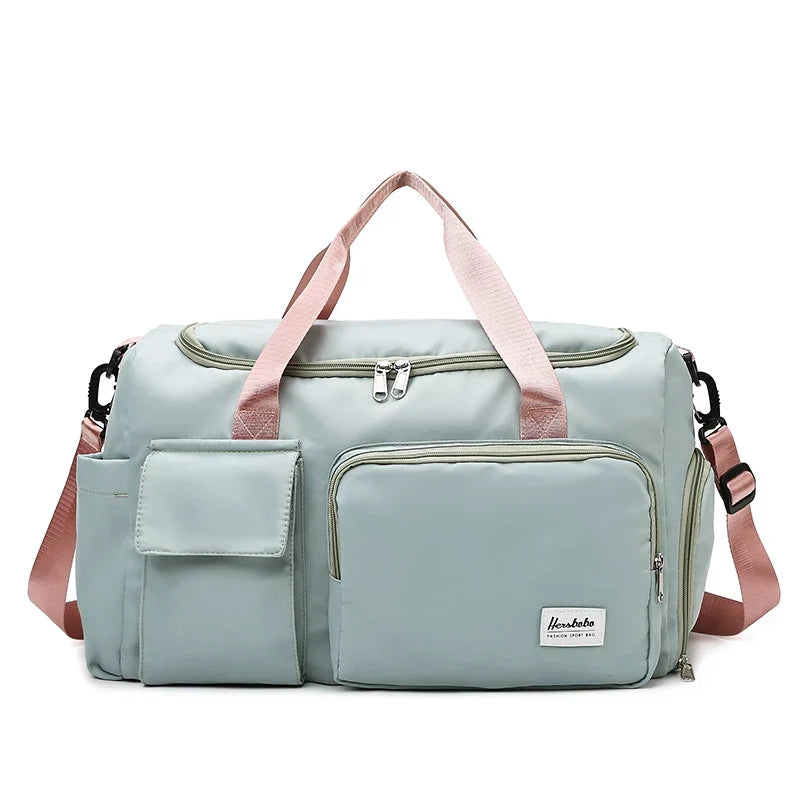 Sports Duffel Bag Multi-Pocket Weather-Resistant