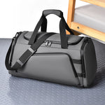 Sports Duffel Bag Sturdy Fabric Multiple Compartments & Adjustable Strap