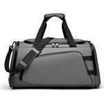 Sports Duffel Bag Sturdy Fabric Multiple Compartments & Adjustable Strap