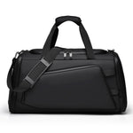 Sports Duffel Bag Sturdy Fabric Multiple Compartments & Adjustable Strap