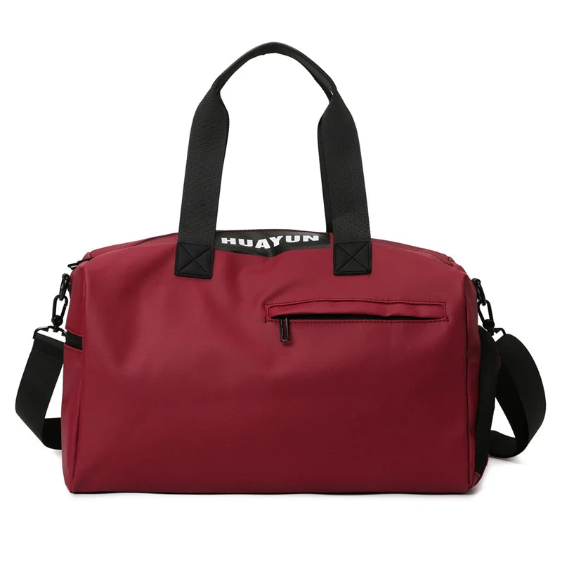 Sports Duffel Bag Water-Resistant Multi-Compartment & Adjustable Strap