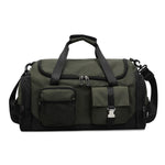 Sports Duffel Bag Water-Resistant Multi-Pocket & Padded Handles