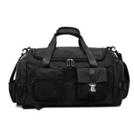 Sports Duffel Bag Water-Resistant Multi-Pocket & Padded Handles
