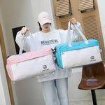Sports Duffel Bag Water-Resistant Multiple Pockets & Adjustable Strap