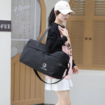 Sports Duffel Bag Water-Resistant Multiple Pockets & Adjustable Strap