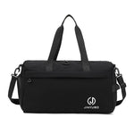 Sports Duffel Bag Water-Resistant Multiple Pockets & Adjustable Strap