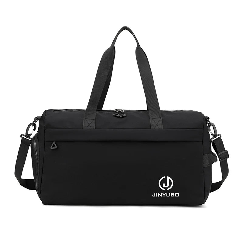 Sports Duffel Bag Water-Resistant Multiple Pockets & Adjustable Strap