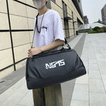 Sports Duffel Bag Water-Resistant Multiple Pockets & Detachable Strap