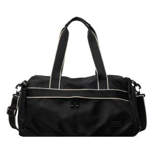 Sports Duffel Bag Water-Resistant Spacious Zippered Pockets