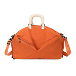 Sports Duffle Bag Large Capacity Multiple Compartments & Padded Handles