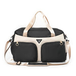 Sports Duffle Bag Water-Resistant Multi-Pocket Adjustable Strap