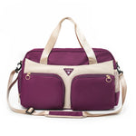 Sports Duffle Bag Water-Resistant Multi-Pocket Adjustable Strap