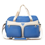 Sports Duffle Bag Water-Resistant Multi-Pocket Adjustable Strap
