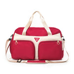 Sports Duffle Bag Water-Resistant Multi-Pocket Adjustable Strap