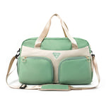 Sports Duffle Bag Water-Resistant Multi-Pocket Adjustable Strap