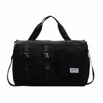 Sports Duffle Bag Water-Resistant Multi-Pocket Shoe Compartment