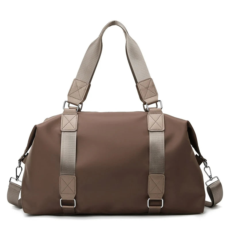 Sports Duffle Bag Water-Resistant Multiple Compartments