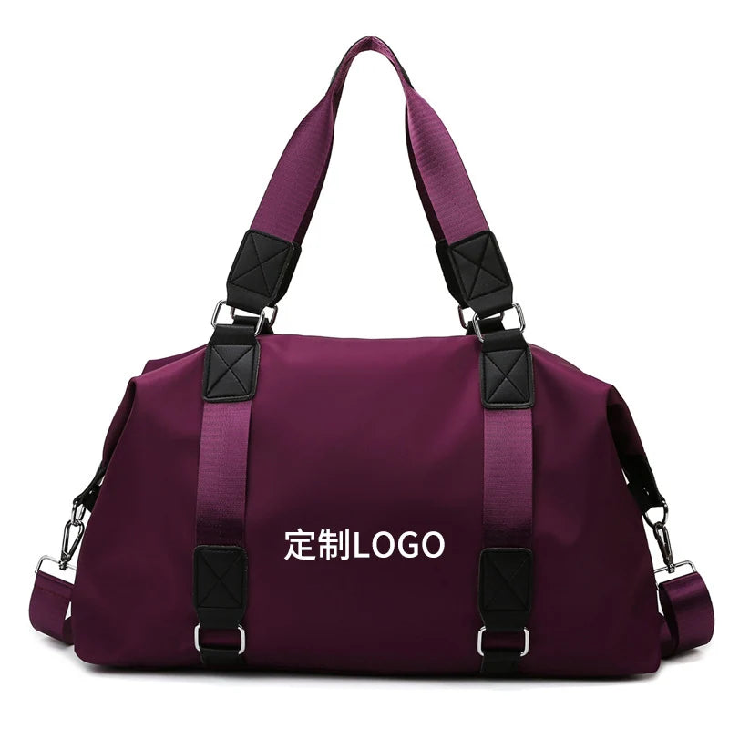 Sports Duffle Bag Water-Resistant Multiple Compartments