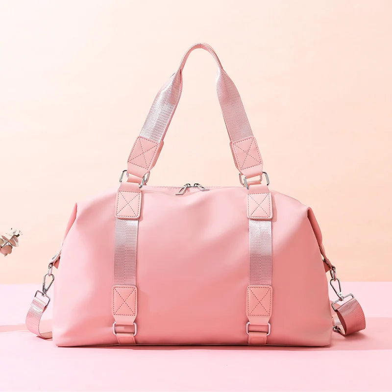 Sports Duffle Bag Water-Resistant Multiple Compartments
