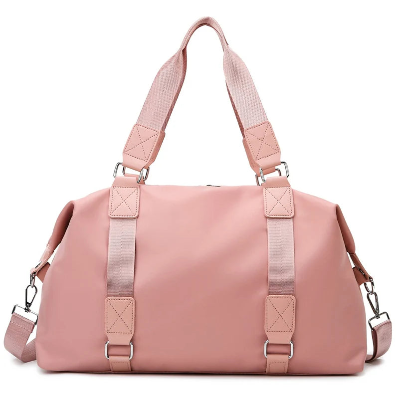 Sports Duffle Bag Water-Resistant Multiple Compartments