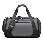 Sports Duffle Bag Water-Resistant Multiple Compartments Adjustable Strap