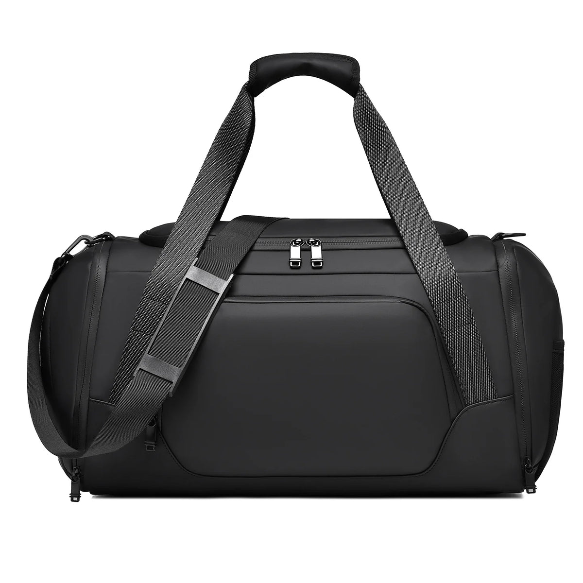 Sports Duffle Bag Water-Resistant Multiple Compartments Adjustable Strap