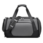 Sports Duffle Bag Water-Resistant Multiple Compartments Adjustable Strap
