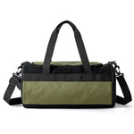 Sports Duffle Bag Water-Resistant Shoe Pocket & Adjustable Straps
