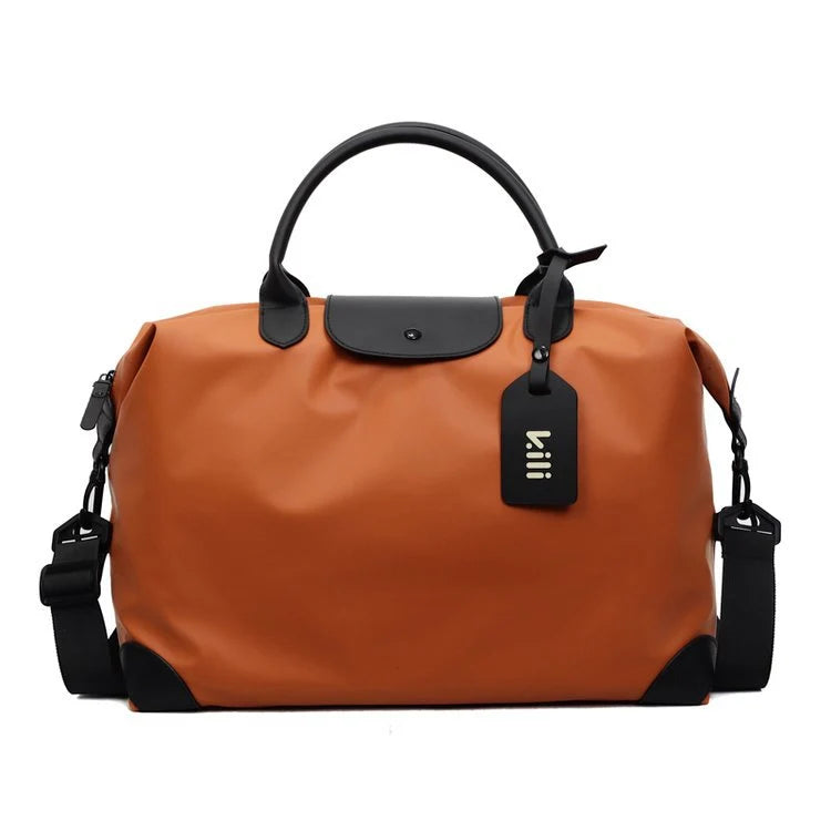Sports Duffle Bag Waterproof Multiple Compartments Adjustable Strap