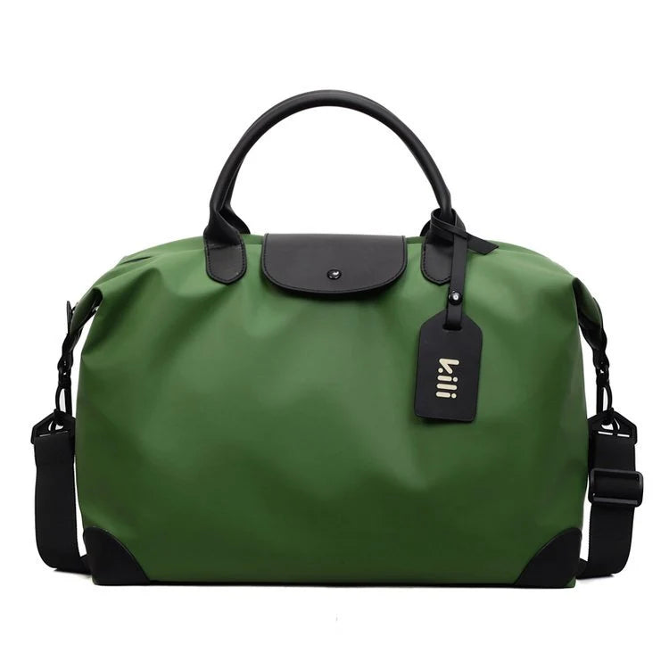 Sports Duffle Bag Waterproof Multiple Compartments Adjustable Strap