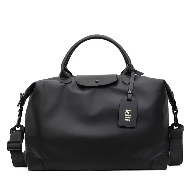 Sports Duffle Bag Waterproof Multiple Compartments Adjustable Strap