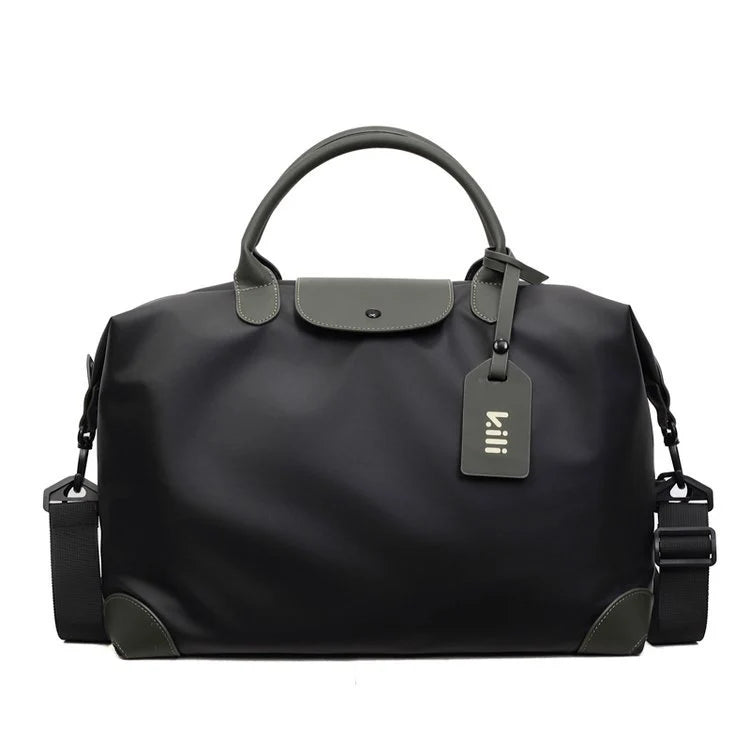 Sports Duffle Bag Waterproof Multiple Compartments Adjustable Strap