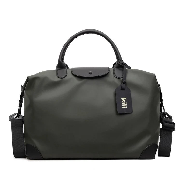 Sports Duffle Bag Waterproof Multiple Compartments Adjustable Strap