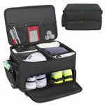 Sports Gear Organizer Multi-Compartment Zippered Lightweight & Durable