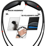 Sports Sunglasses Polarized UV400 Lightweight Frame