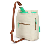Sports Tote Bag Weather-Resistant Exterior Pouch & Adjustable Strap